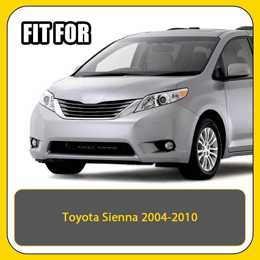 Gray Dashboard Mat for Toyota Sienna 2004-2010 Dash Cover Pad Anti-Glare 1-5X