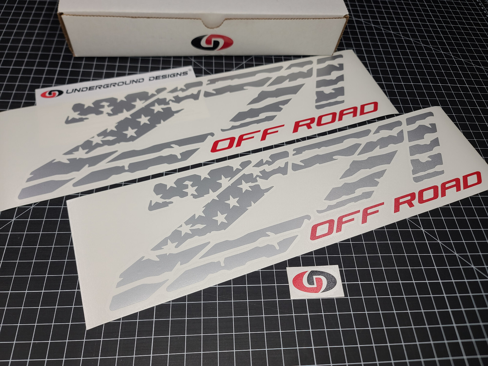 Z71 Decals (2pk) American Flag Bedside Fender Stickers For Chevy Silverado 4×4