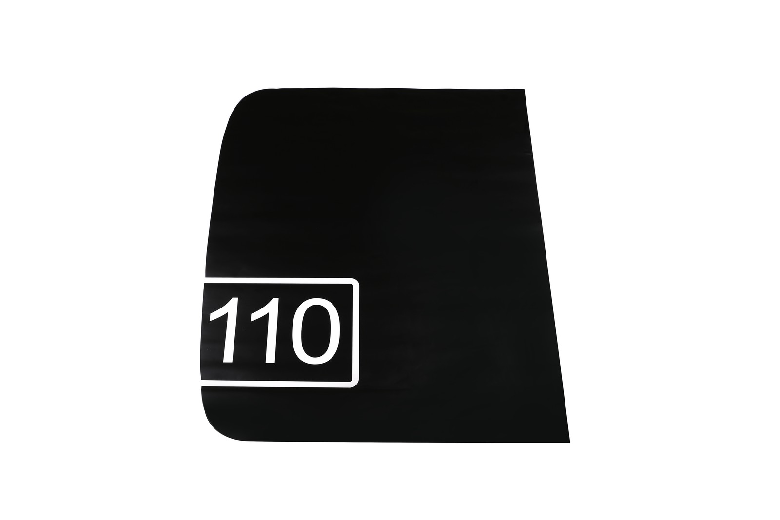 Black Front Engine Hood Sticker Decal Trim For Land Rover Defender 110 2020-2023