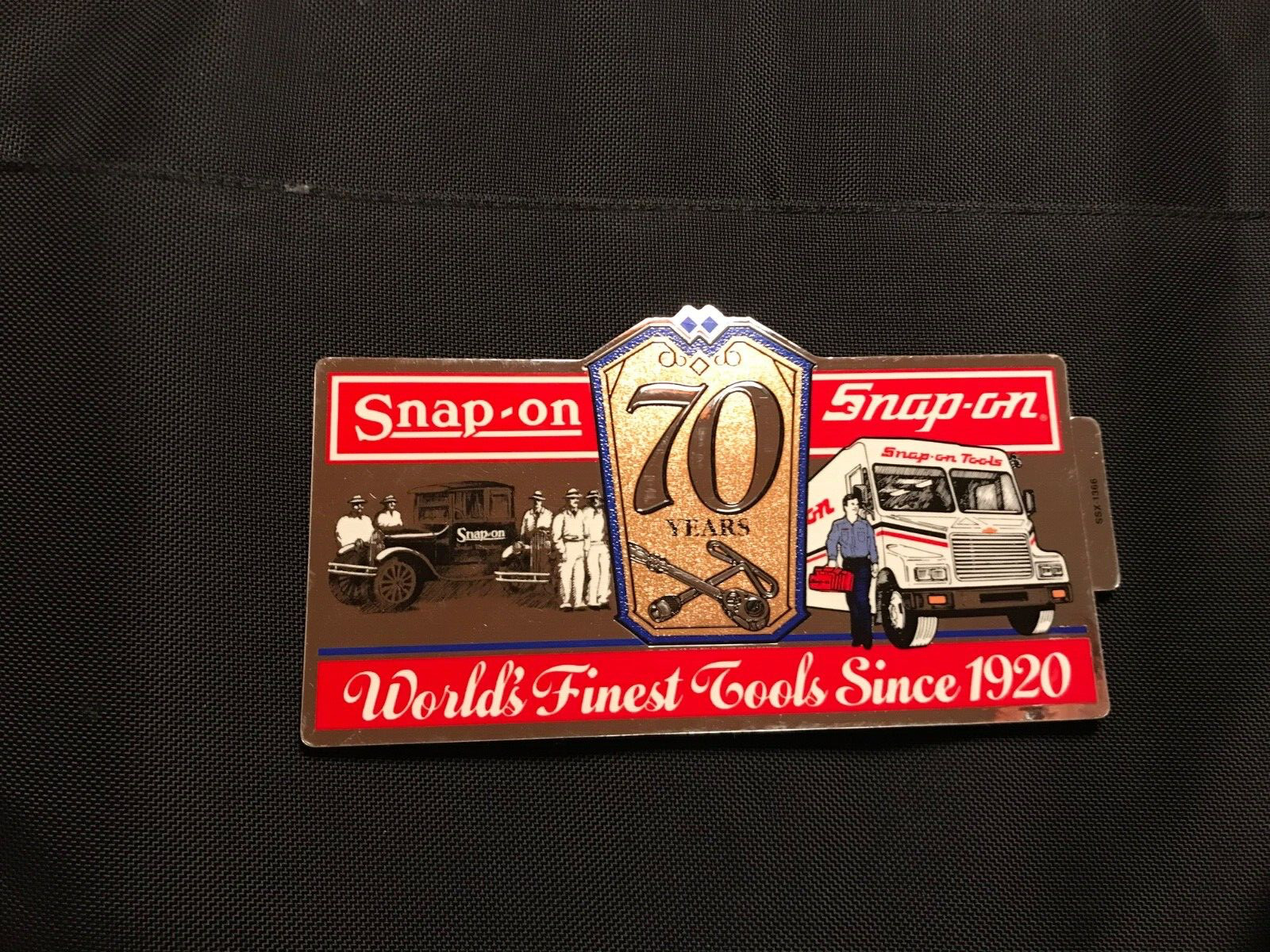 “NEW” Vintage Snap-on Tools Decal ~ 70 Years