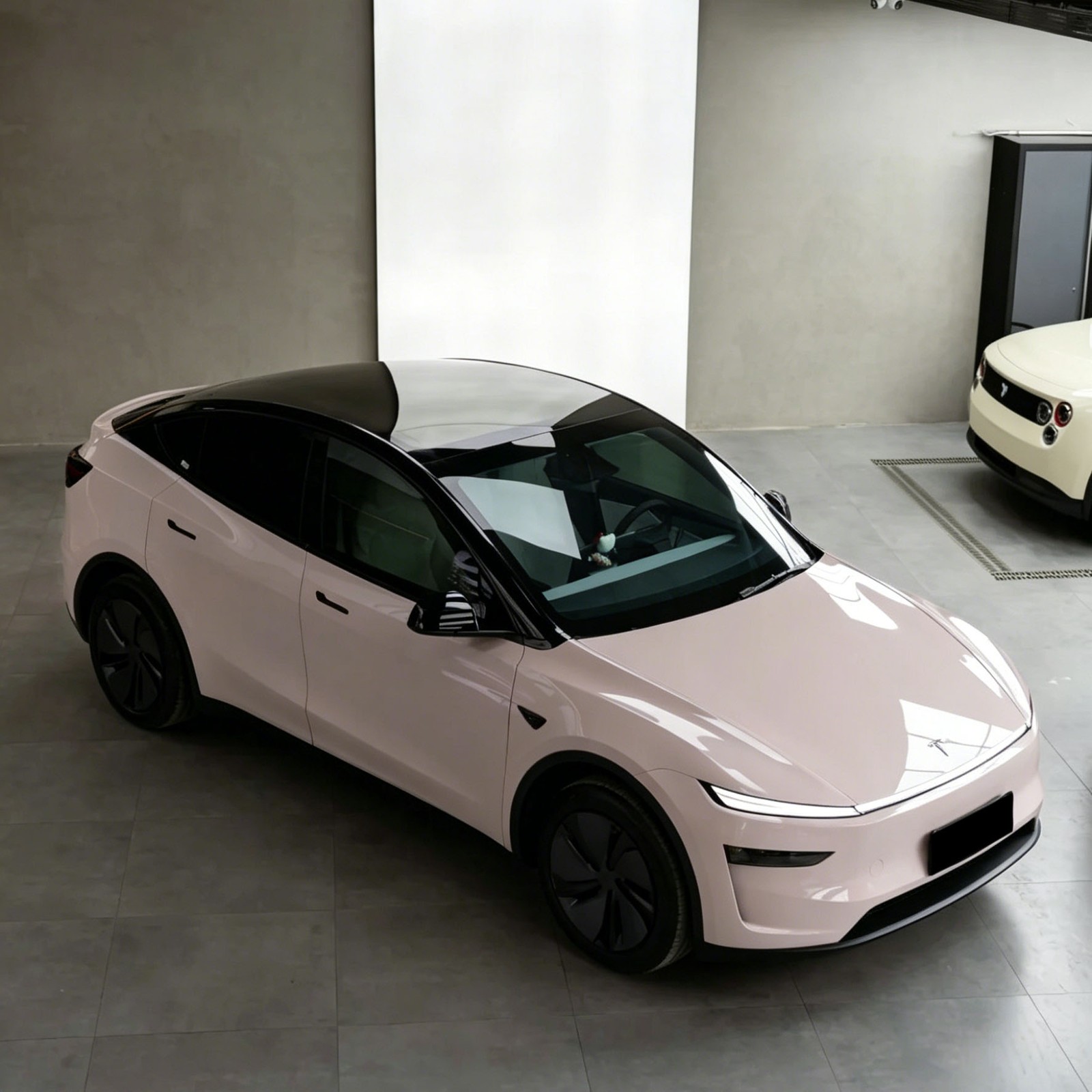 For Tesla Model Y 2025 PreCut Paint Protection Film Vinyl Wrap Mary Kay Pink