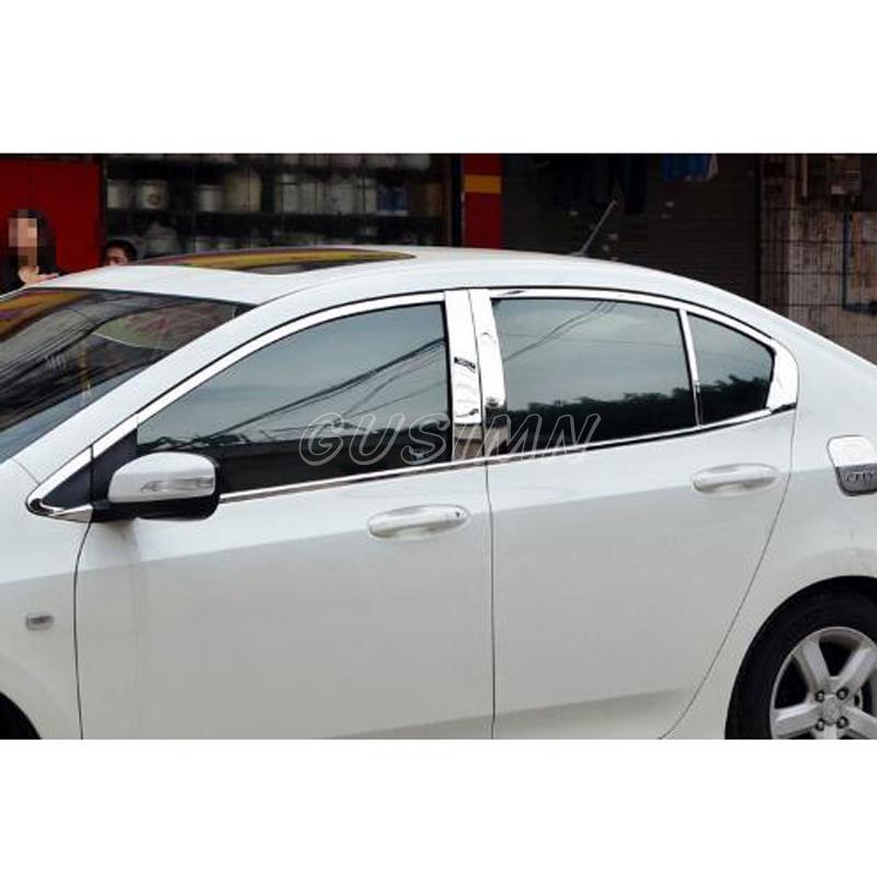 Car Chrome Door Window Bumper Side Body Trim Molding Strip Decal Protector 9.8ft