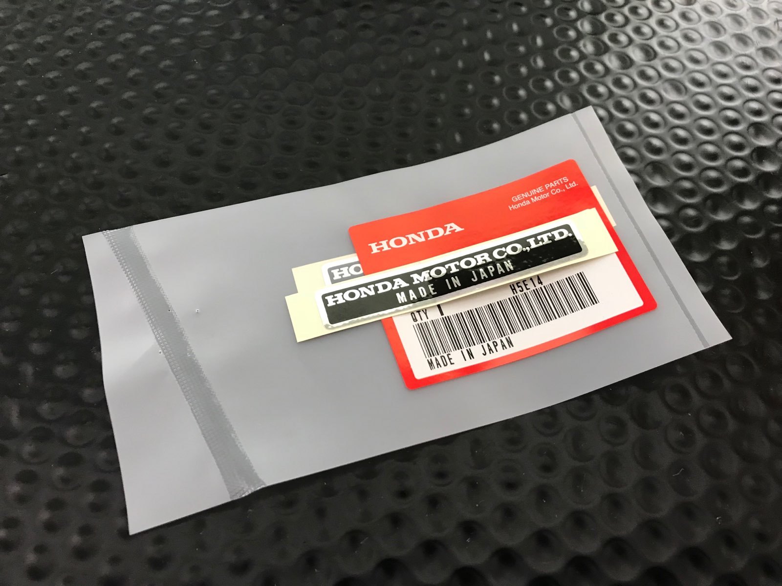 GENUINE OEM HONDA ACURA MADE IN JAPAN DECAL NAME PLATE STICKER CIVIC CRX INTEGRA