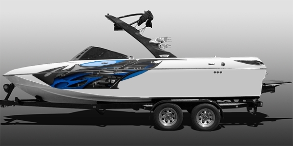 Boat Car Truck Trailer Motorcycle Graphics Decal Vinyl Stickers 2- 50″ X 9.7″