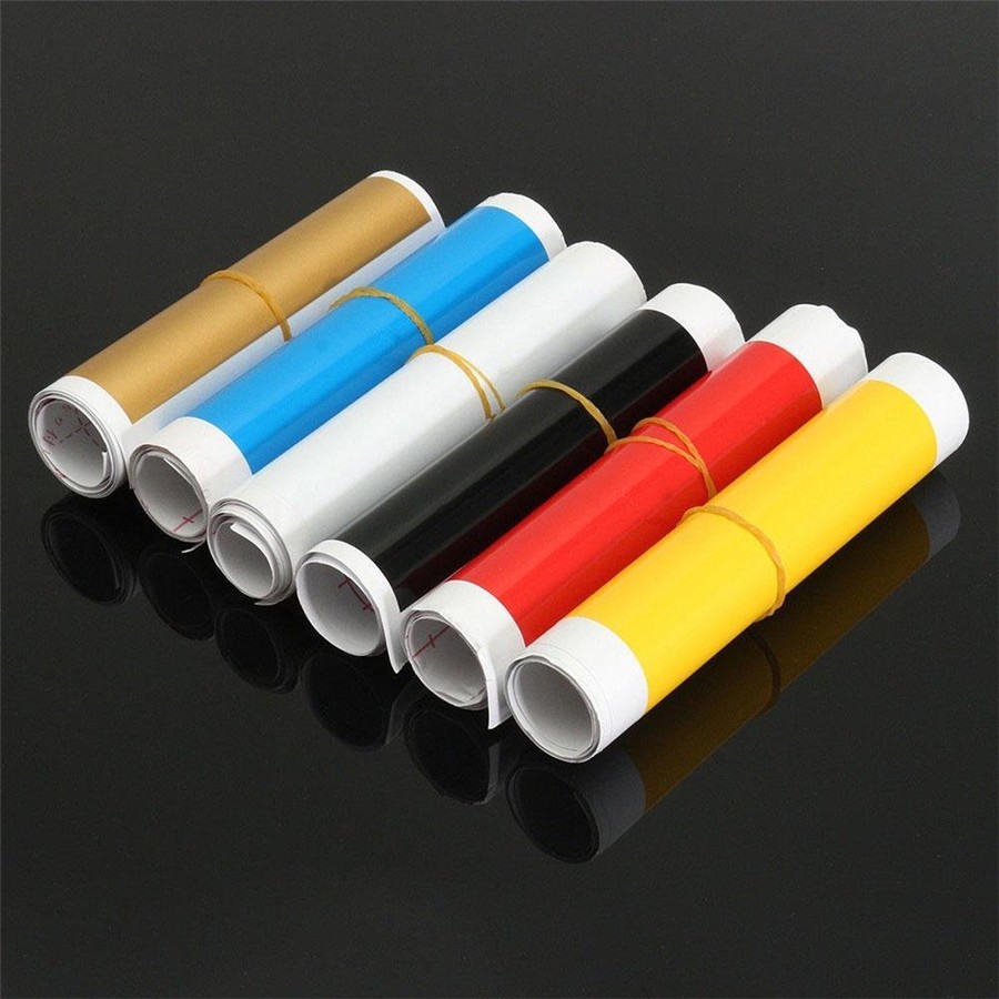 6×60″ Vinyl Windshield Decal Strip Racing Stripe Reflective Sticker Window Visor