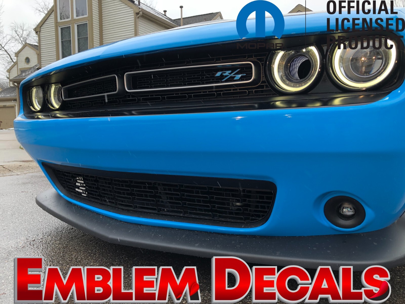 Dodge Challenger R/T Grill Decal 15 16 2017 2018 2019 2020 2021 2022 2023