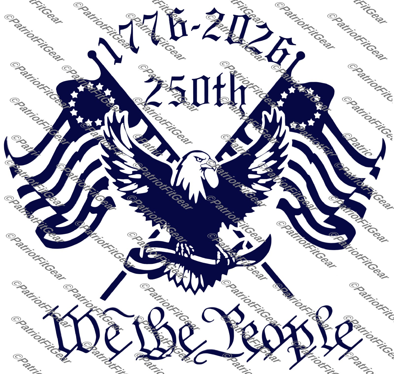 We The People, America’s 250th Anniversary,1176-2026,Faith, Freedom,Vinyl Decal
