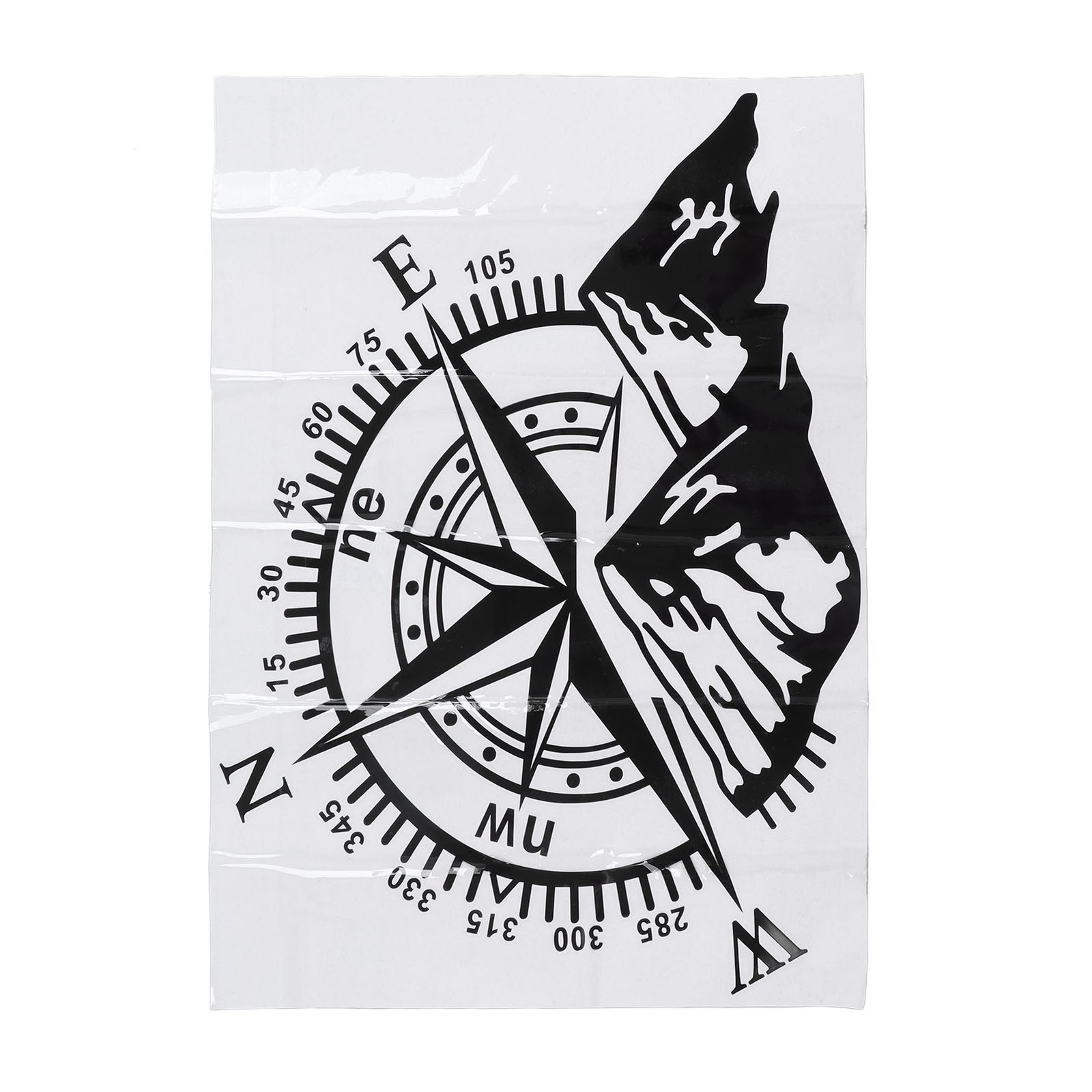 »Car Decal Vinyl Mountain Decal Removable Fade Resistant 19 X