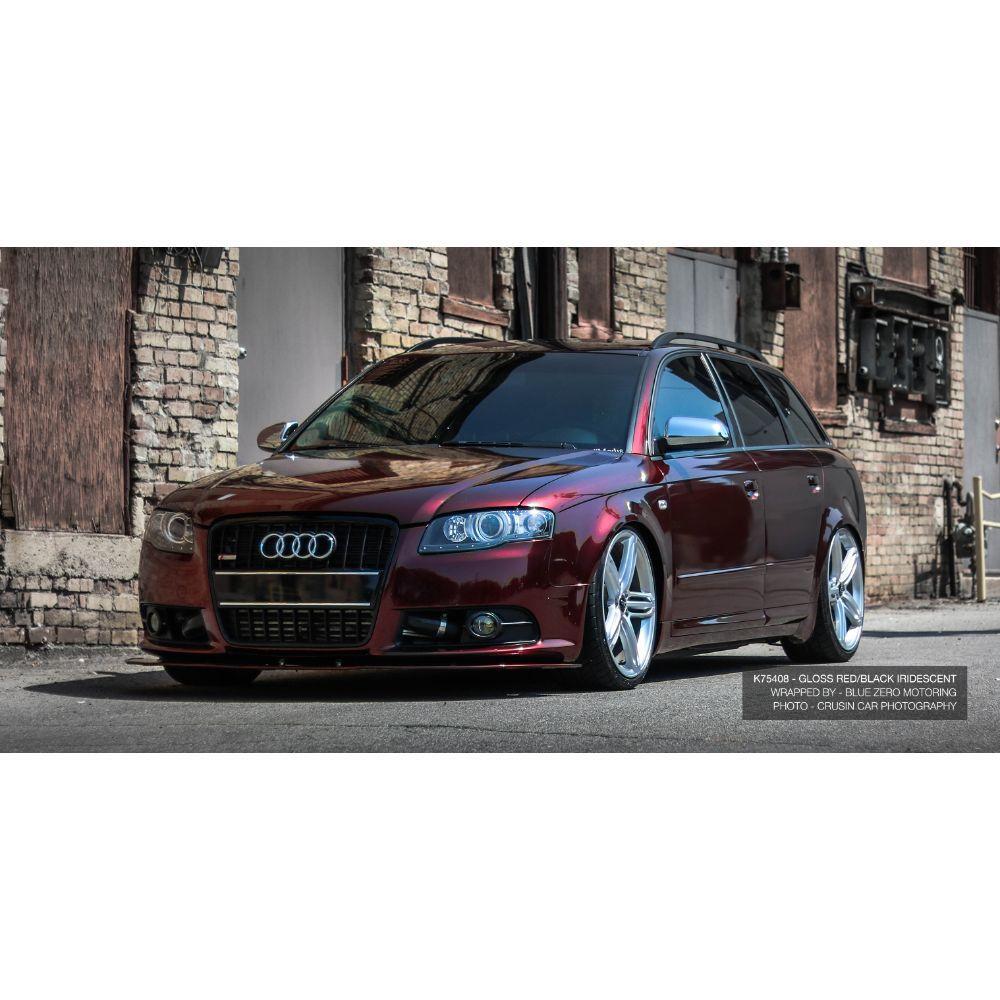 KPMF K75400 Gloss Red / Black Iridescent Vinyl Car Wrap Film | K75408