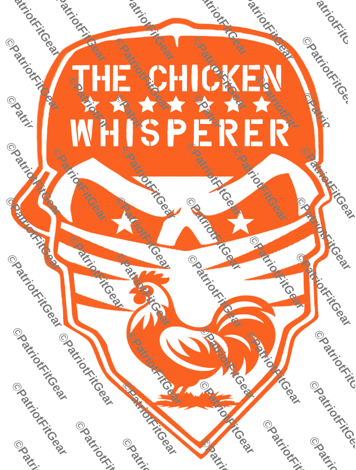 The Chicken Whisperer,Skull,Chicken,Fowl, Rooster,Poultry,Hen,Custom Vinyl Decal