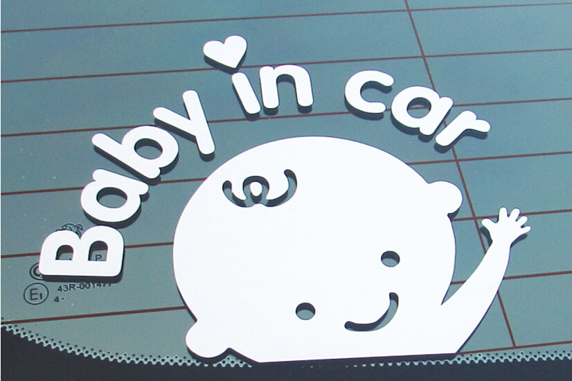 BABY ON BOARD STICKER DECAL BABY IN CAR SIGN ORACAL 651 Made in USA
