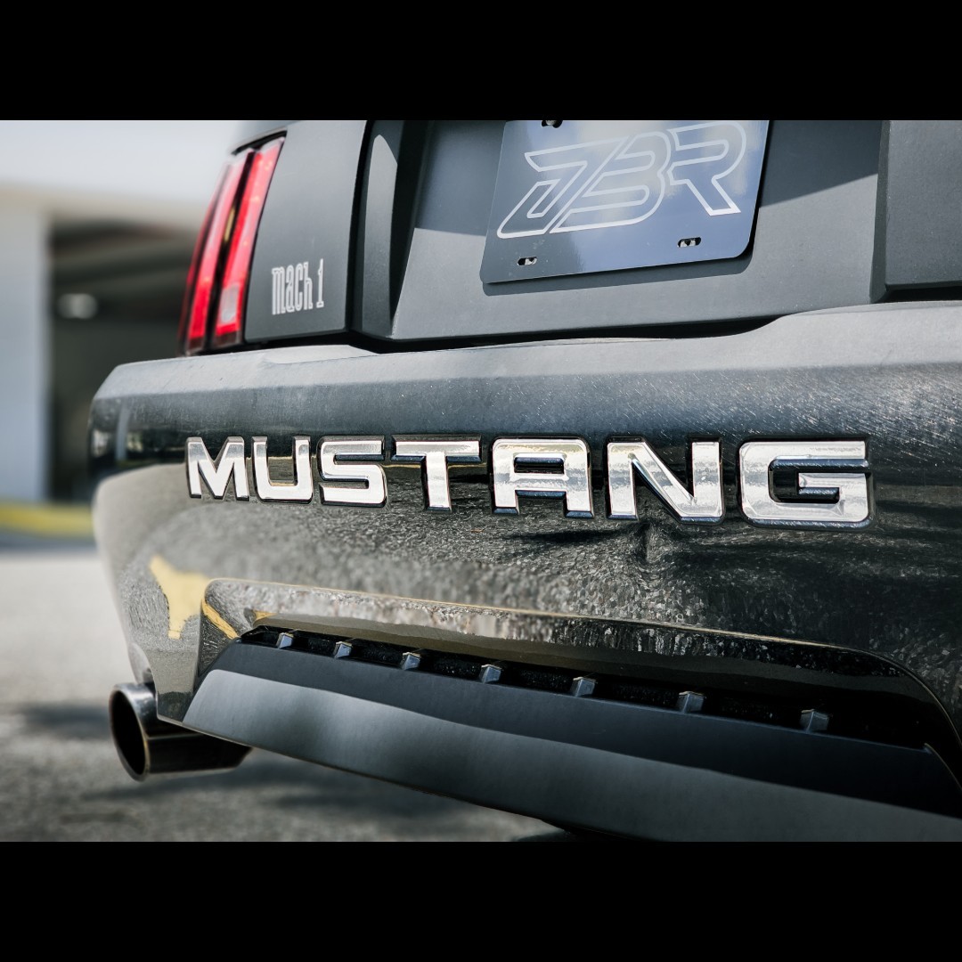 99-04 MUSTANG Rear Bumper Letter Insert Decals Stickers GT V6 Mach 1 Bullitt