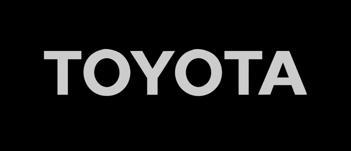 2x Toyota Logo Vinyl Sticker Decal 4″ 6″ 8″ 12″ 16″ 20″ 23″