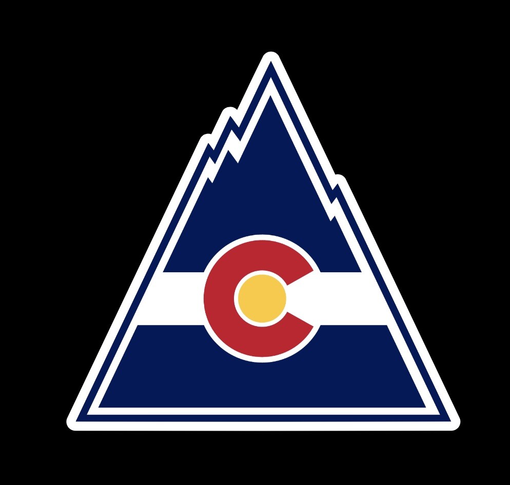 COLORADO AVALANCHE Logo Sticker Puck Stickers Car NHL Hockey Decal Ice