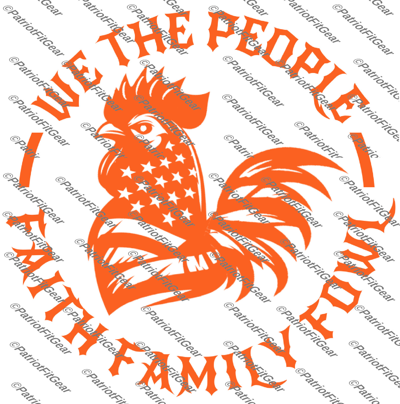 Chicken,We The People,Faith Family,Fowl,Hen,Chicks, Poultry Farm,Vinyl Decal