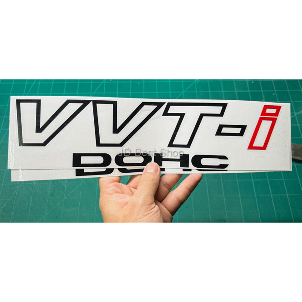 Sticker Vinyl Car Truck VVTI-DOCH Engine gasoline JDM Style For Toyota ALL Model