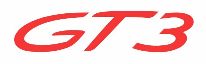 2x GT3 Vinyl Sticker Decal 4″ 6″ 8″ 12″ 16″ 20″ 23″