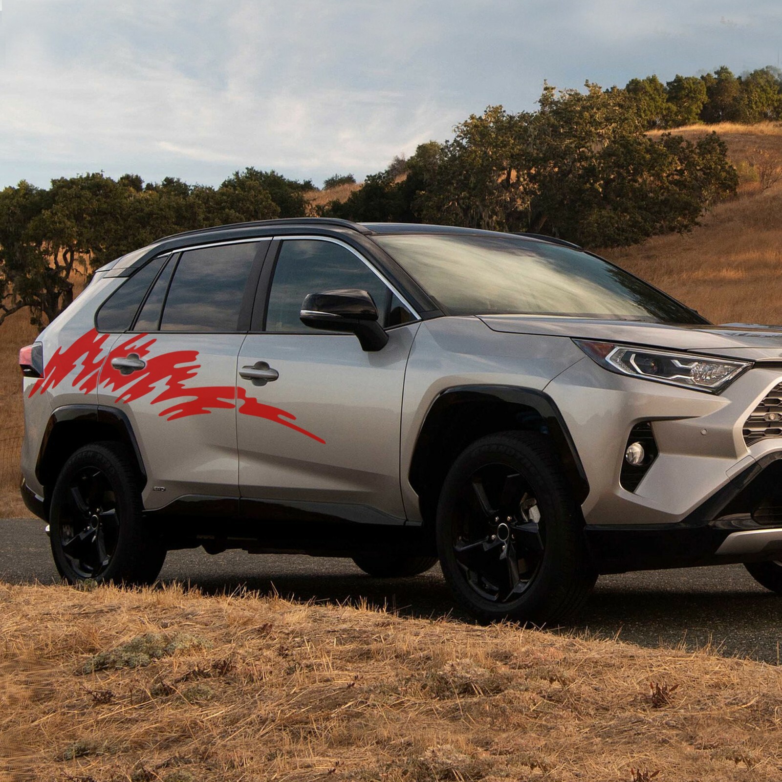 Graphics For RAV4 TOYOTA LE XLE Adventure TRD Off-Road Decal Design Sticker wrap
