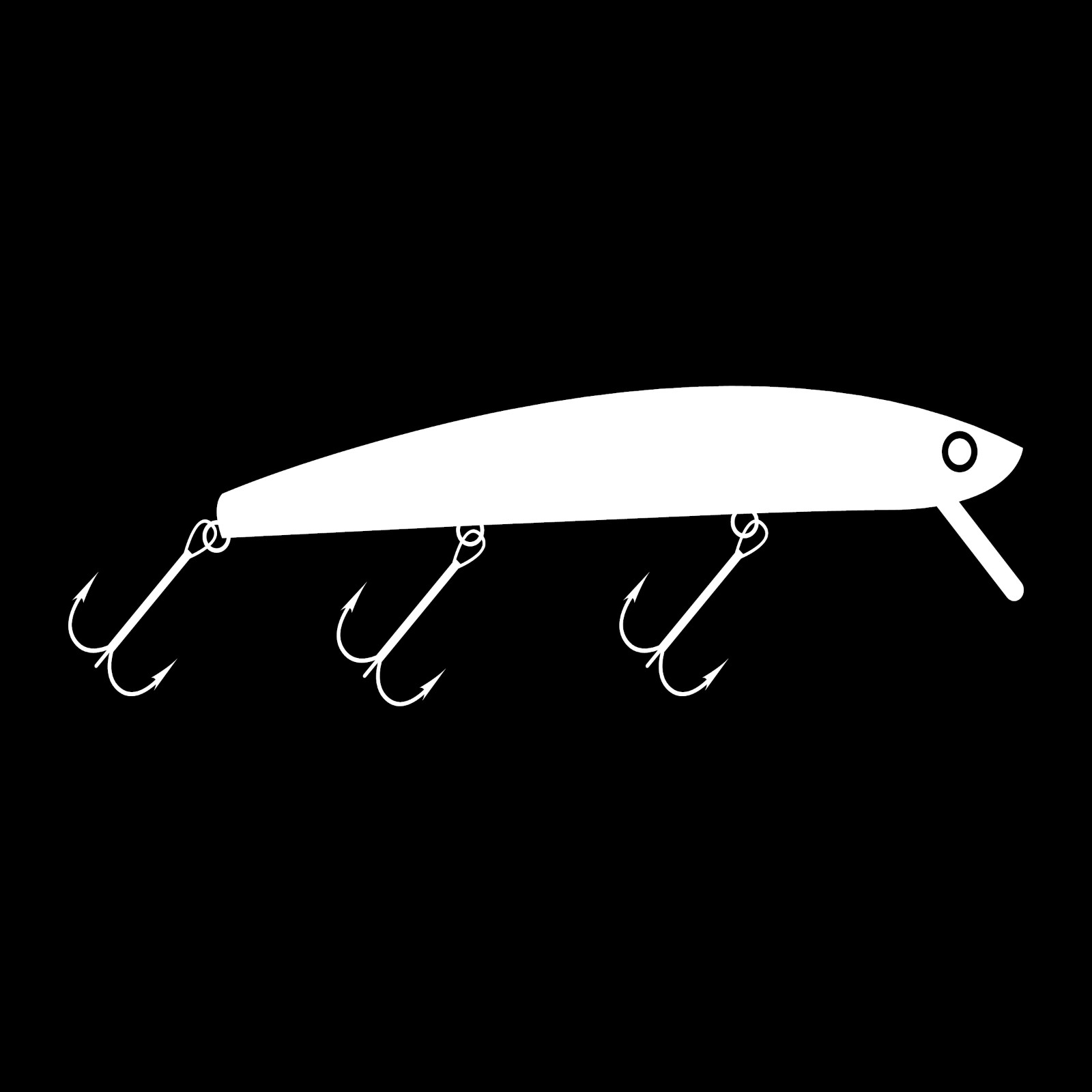 Rapala Fishing Hook Lure Car Truck Window Laptop Wall Vinyl Decal Sticker.