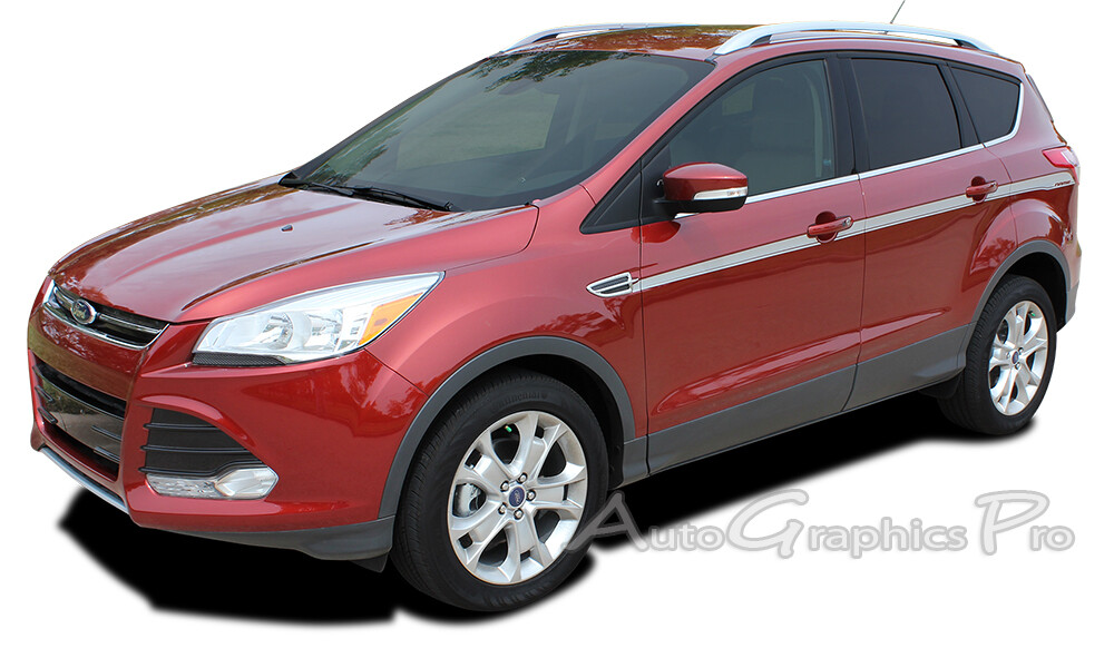 Ford Escape Decals Vinyl Graphics OUTBREAK Mid Body Stripe 3M Decal 2013-2019