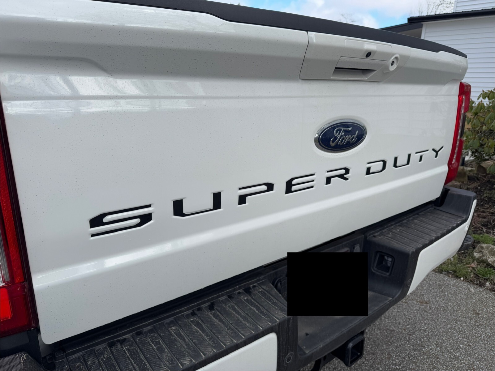 2023 2024 Super Duty Letter Insert Decals F250 F350 Tailgate inlay stickers