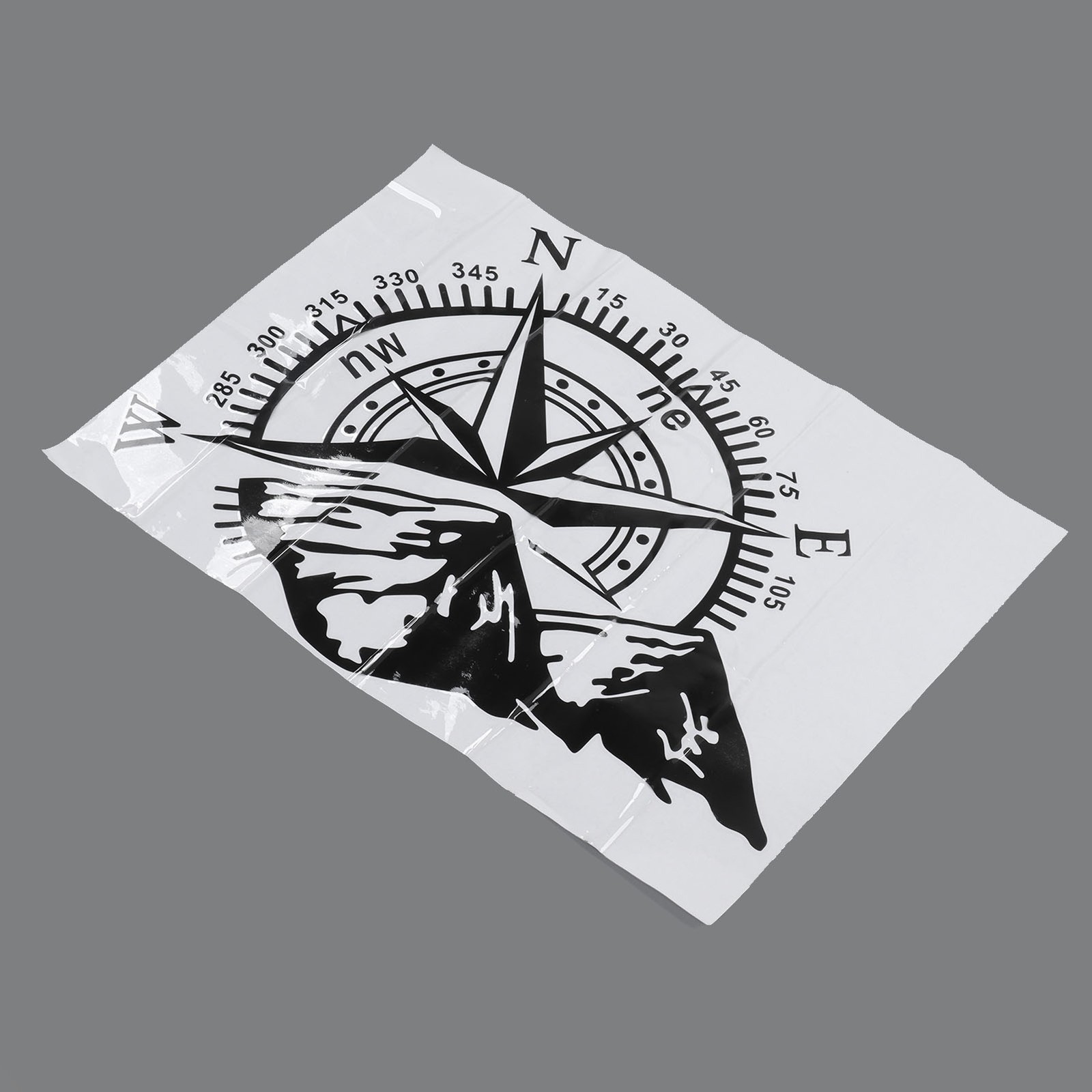 »Car Decal Vinyl Mountain Decal Removable Fade Resistant 19 X