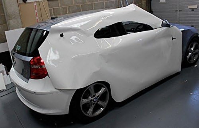 Pack of 4 Durable Vinyl Wrap Magnets for Effortless Car Wrapping & Sign Making
