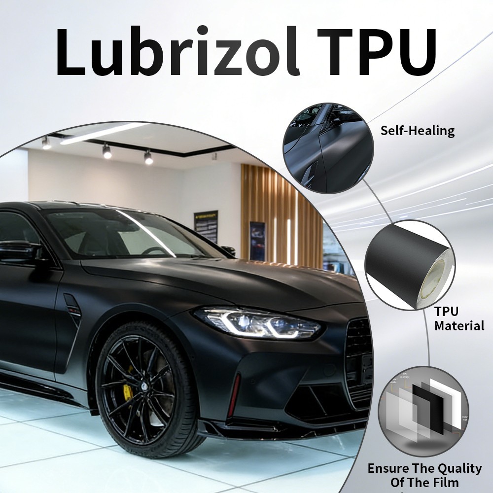 Premium Matte Black Vinyl Wrap Car Auto Sticker Film Decal Bubble Free Sheet USA