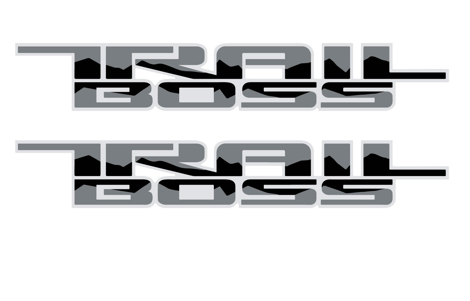 2019 20 21 22 23 Chevy Silverado Next Gen TRAIL BOSS Z71 Bedside Decal Stickers