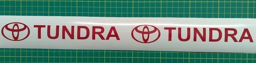 Toyota Decals Set of 2 4RUNNER TUNDRA TACOMA SUPRA MR2 CAMRY COROLLA FT86 CELICA