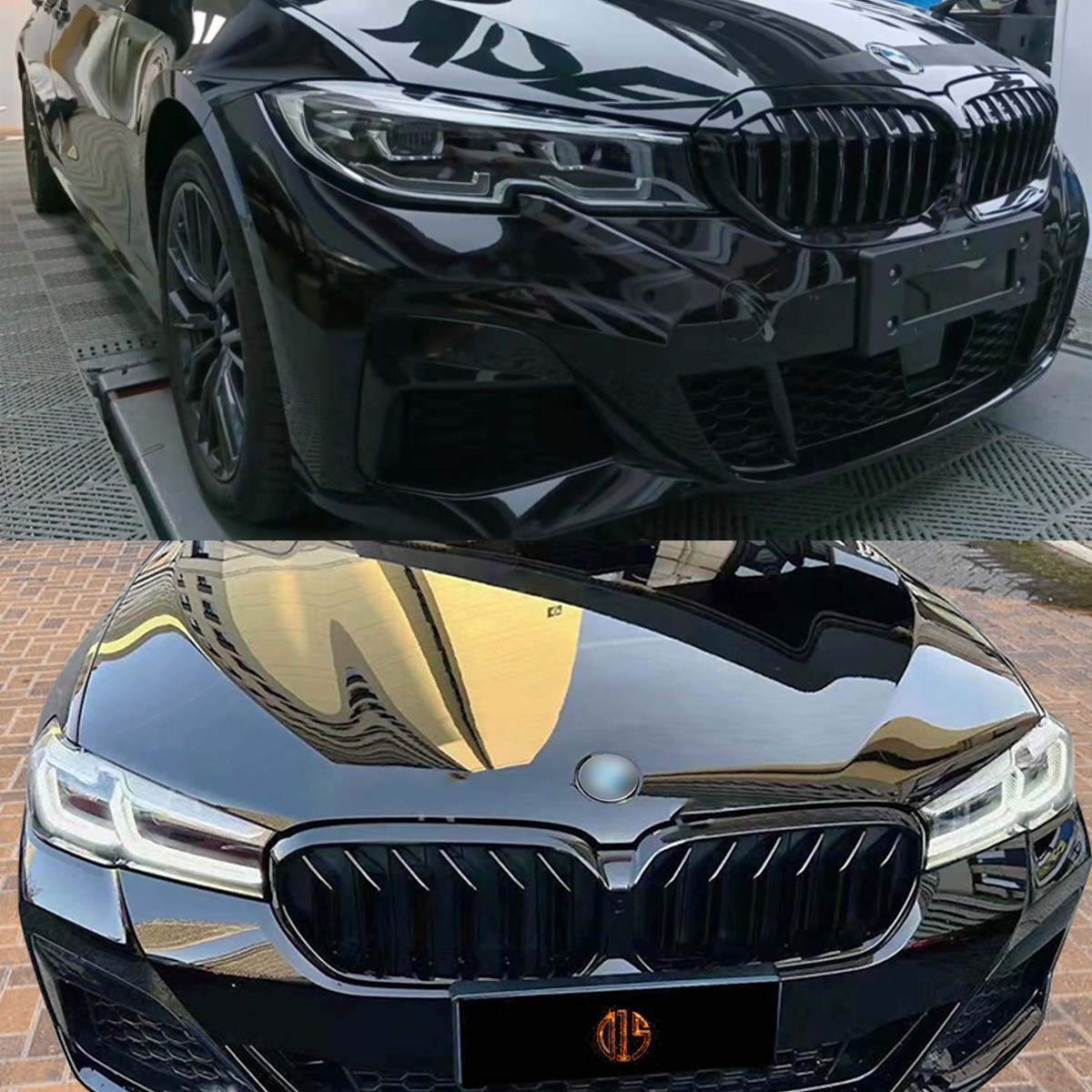 Ultra Gloss PET Liner Piano Black Car Vinyl Wrap Adhesive Film Air Release DIY