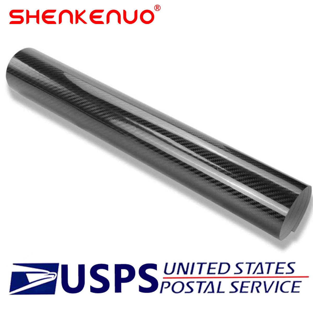 7D Waterproof Carbon Fiber Vinyl Car Wrap Sheet Roll Film Sticker Decal Paper