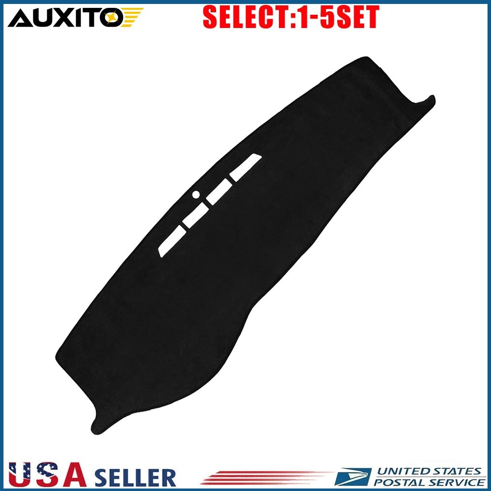 Black Dashboard Dash Cover Mat for Chevrolet Impala 2006 2007 2008 09 – 13 1-5X