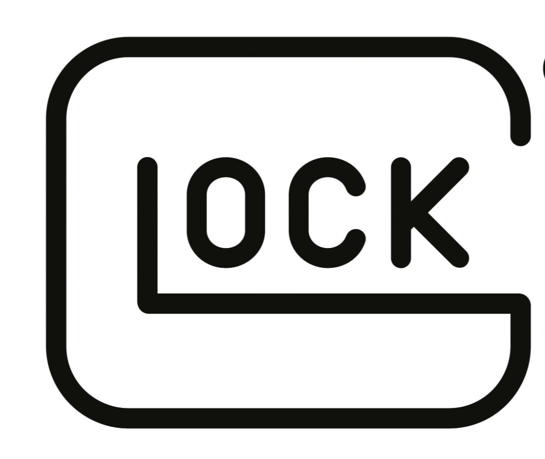 Decals stickers x2 Firearm Pistol for Glock Owners, Black and White 2decaks