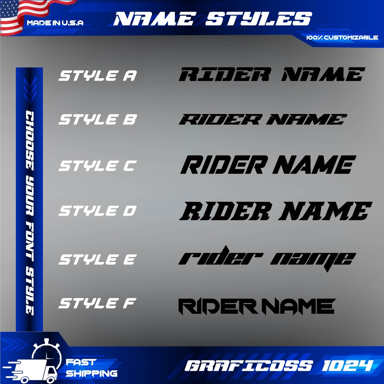YFZ 450R – 2014-2015 2016 2026 YAMAHA Graphics kit stickers decals ATV Sticker