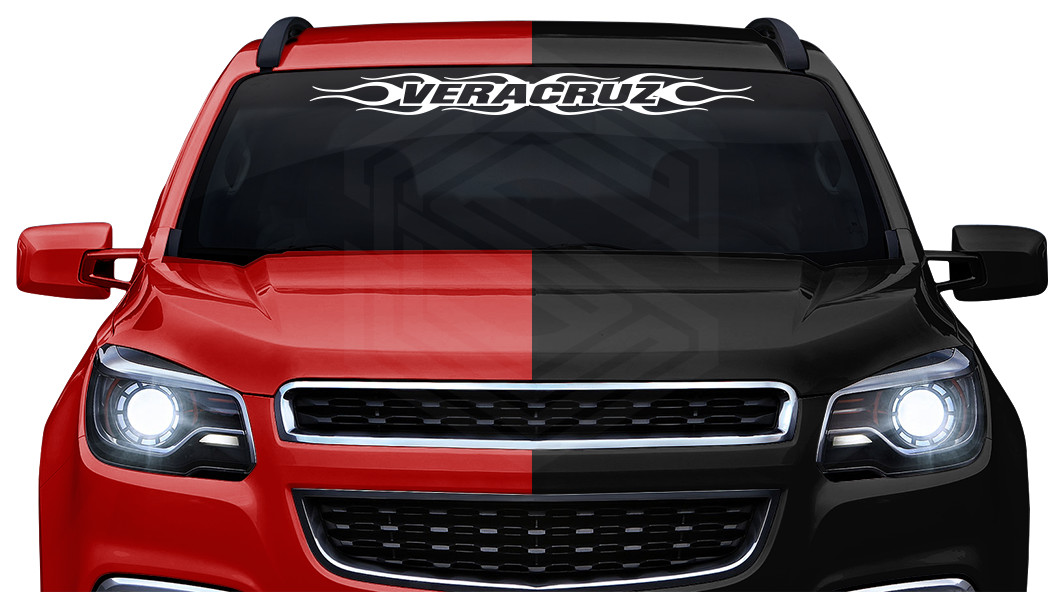 #124 VERACRUZ Mexico VER Decal Sticker Windshield Window Graphic Estado Troca