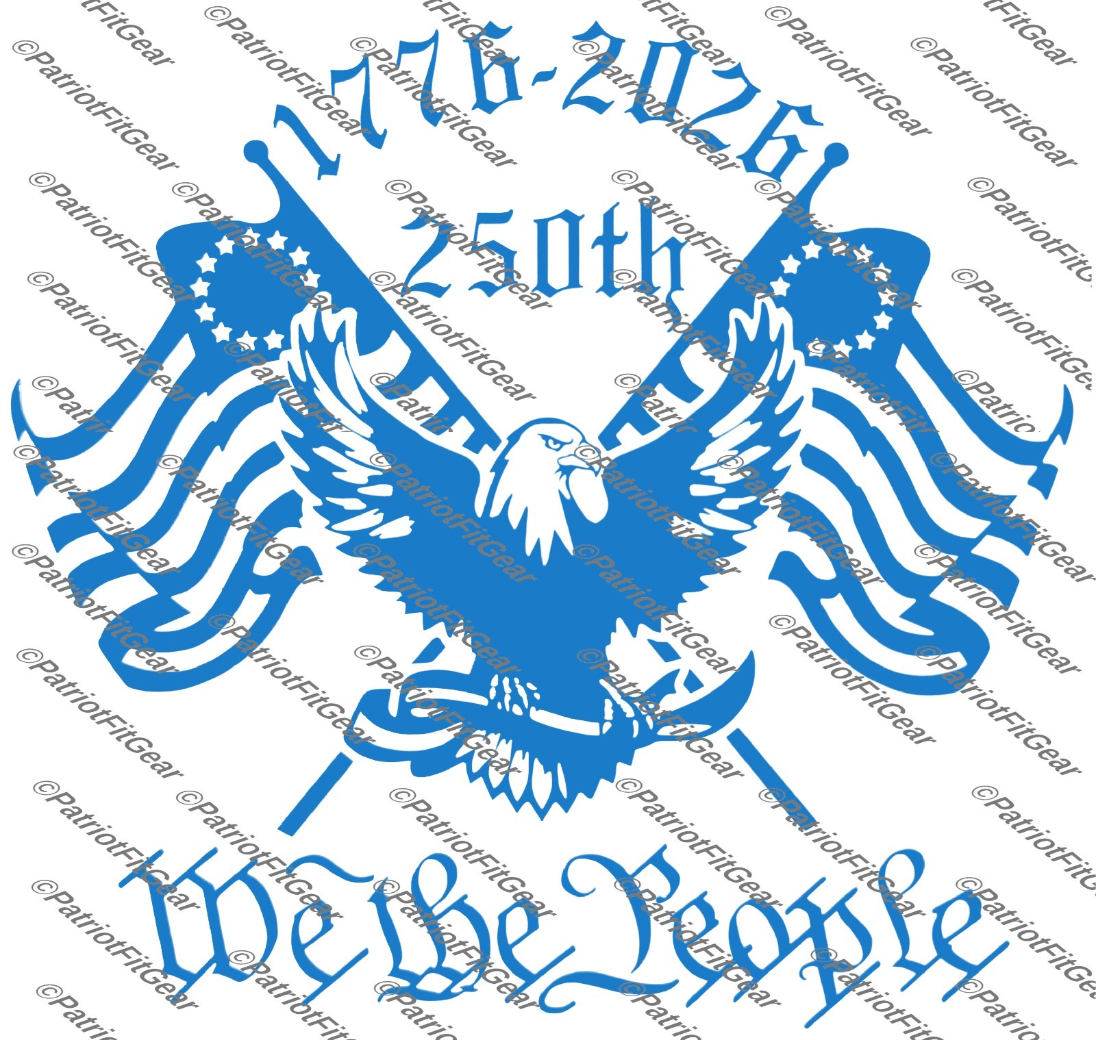 We The People, America’s 250th Anniversary,1176-2026,Faith, Freedom,Vinyl Decal