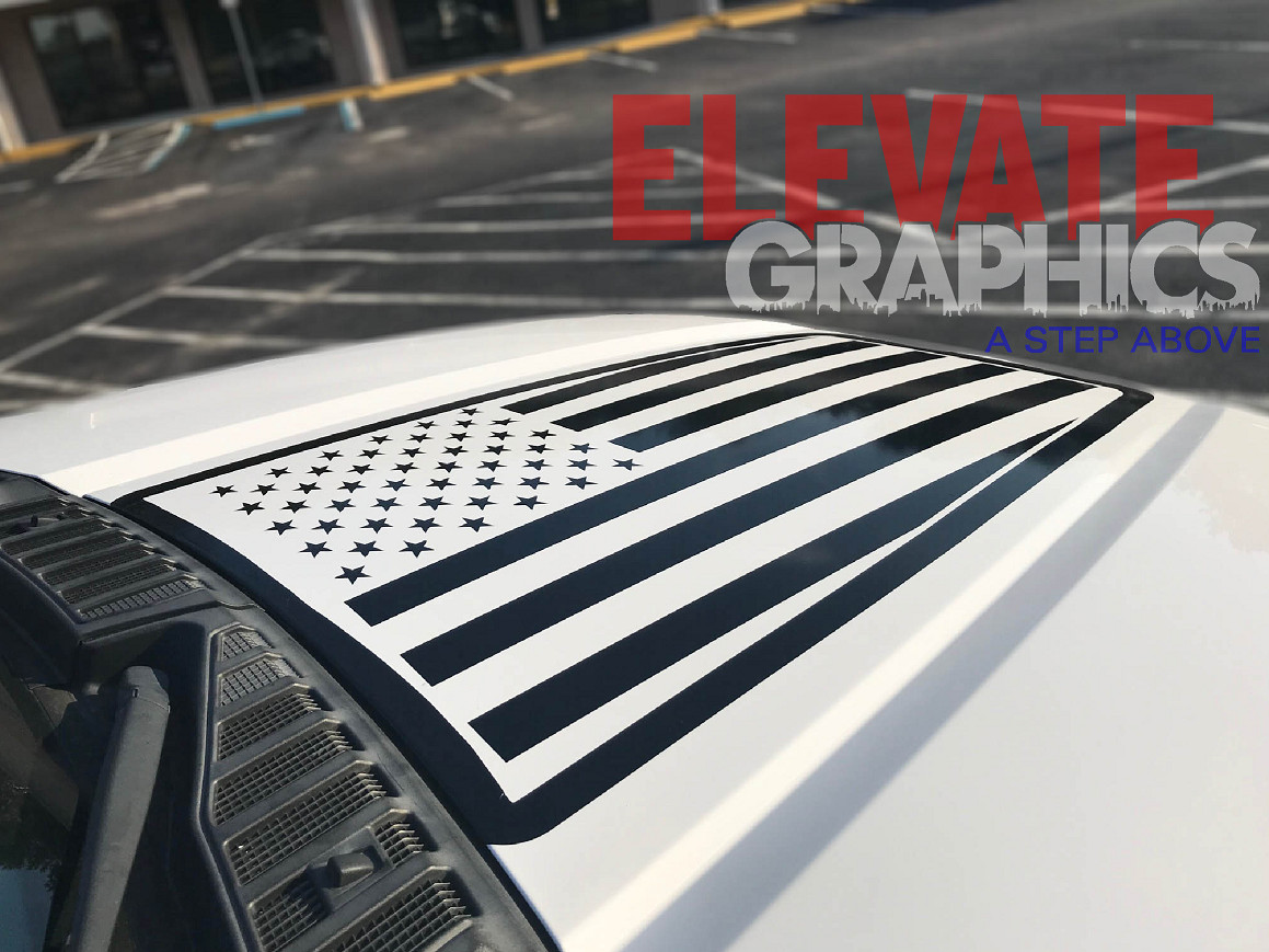 15-20 For Ford F-150 Center Hood Stripes 3M Graphics Vinyl Stickers Truck Decals
