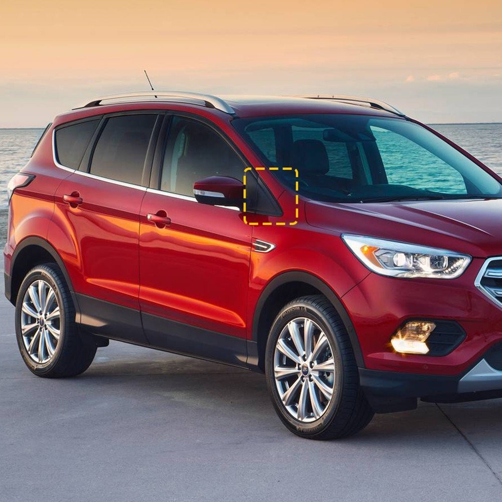 Front Left/Right Mirror Corner Triangle Fender Cover for Ford Escape 2013-2019 E