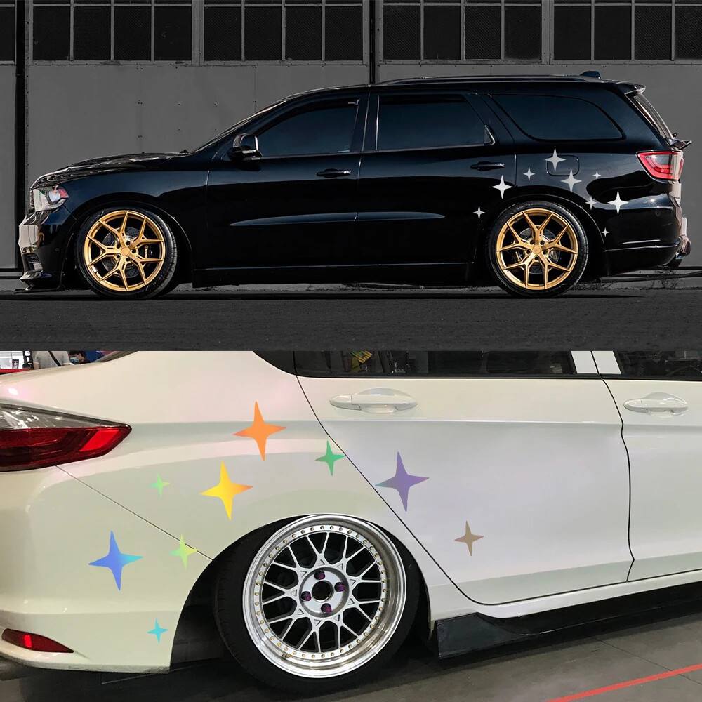 Car Body Side Stickers Outdoor Vinyl Self-Adhesive Decor Decal Vehicle Sport