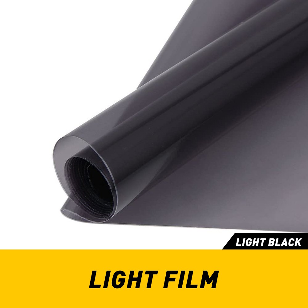1-10 Light-Black Headlight Taillight Fog Light Tint Film Vinyl For Car Truck bus