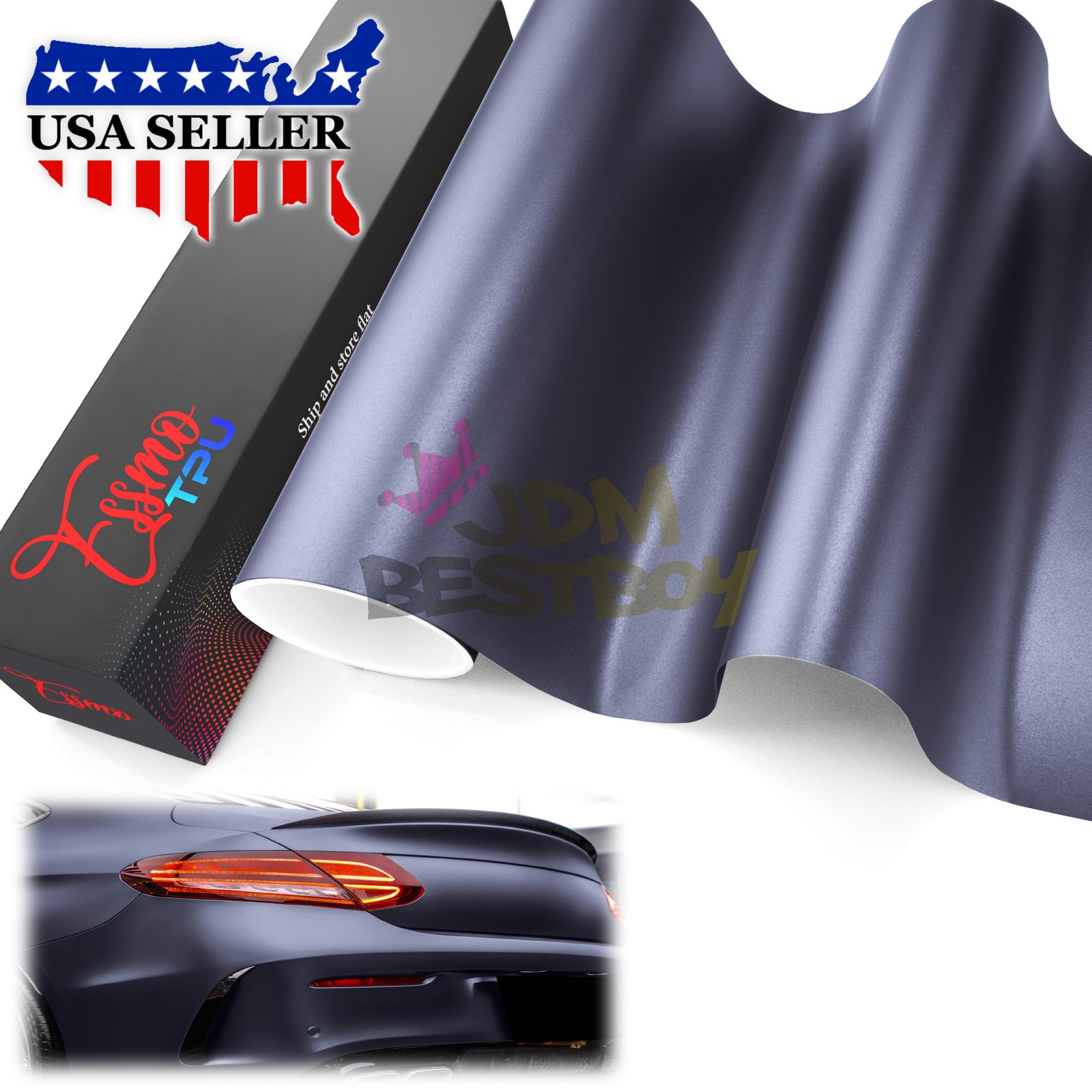 Matte Metallic TPU PPF Paint Protection Film Dry Wet Apply Vinyl Wrap Anti-Scrat