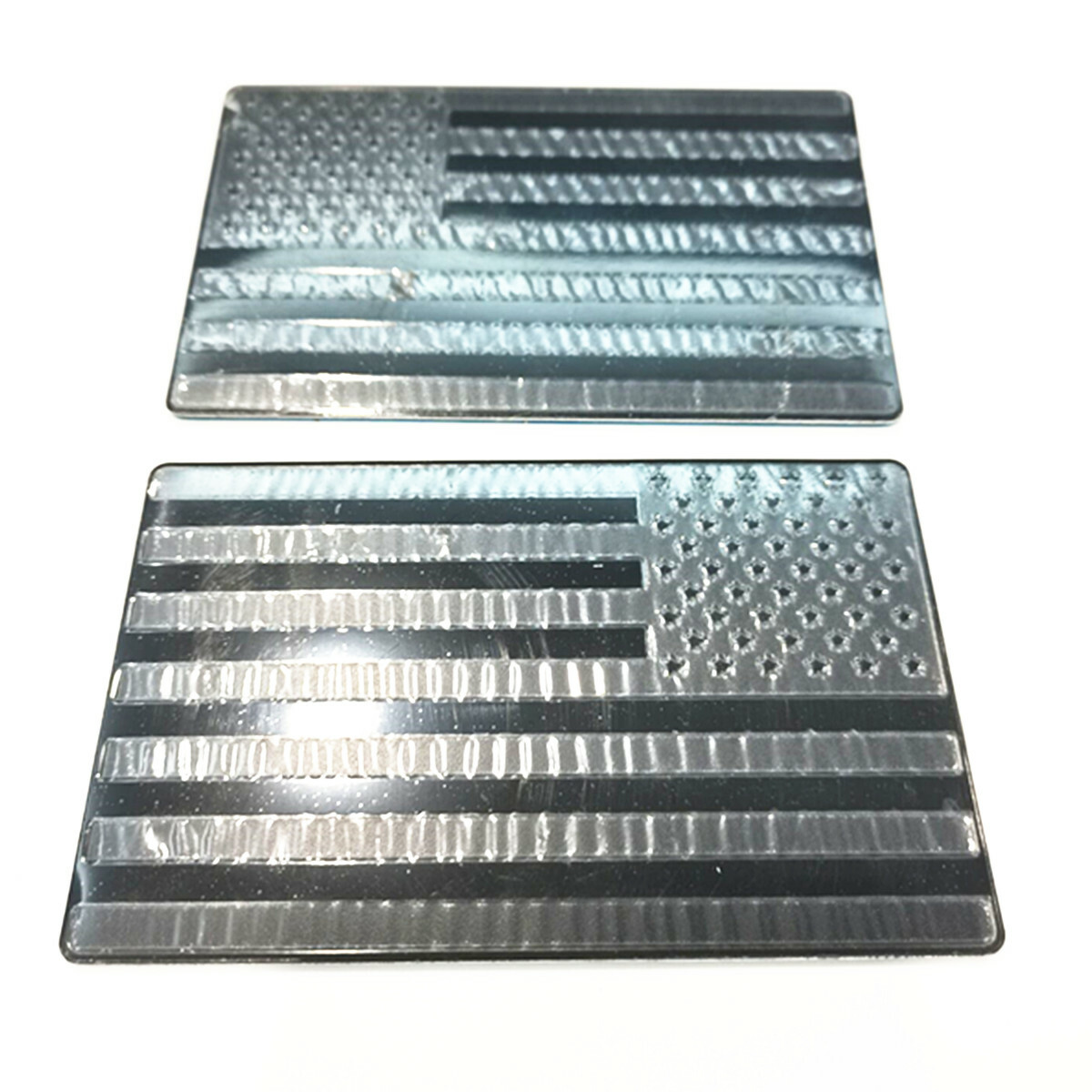 American Flag Decal 3D Aluminum Alloy Scratch Resistant For Car Body Decoration