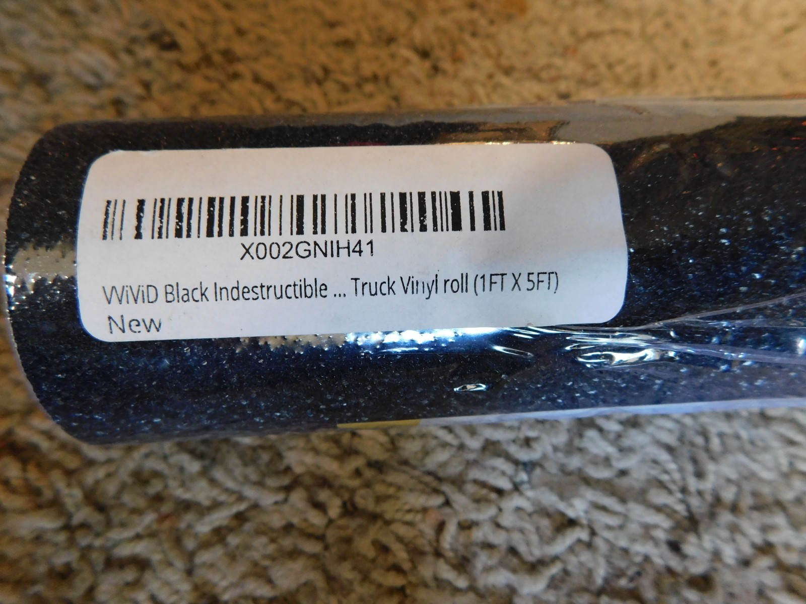 VVIVID Black Truck Vinyl Automotive Film Lot of 5 Brand New