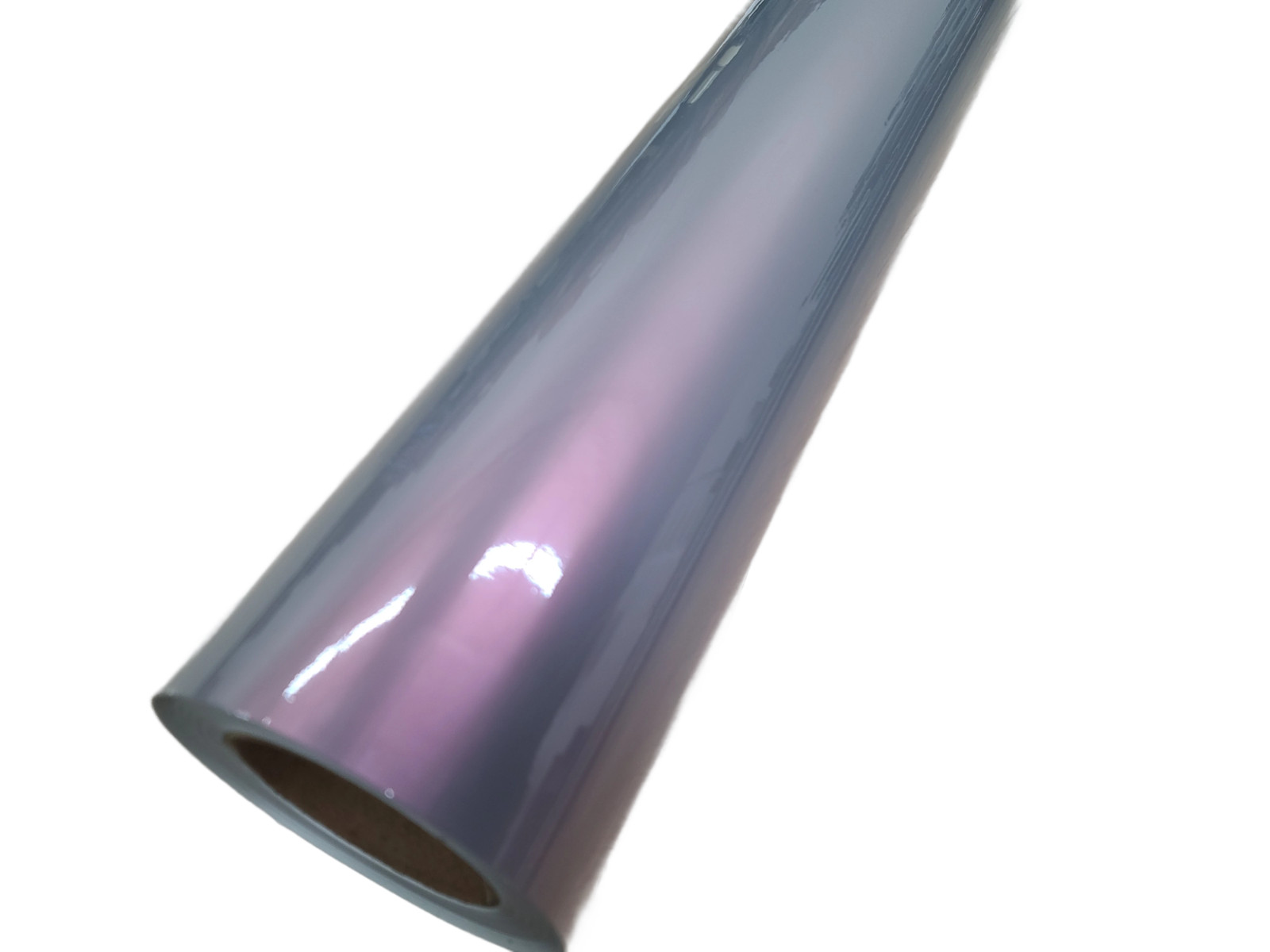 Gloss Gray Deep Purple Color Shift Flip Vinyl Car Wrap Air Release Sticker Film