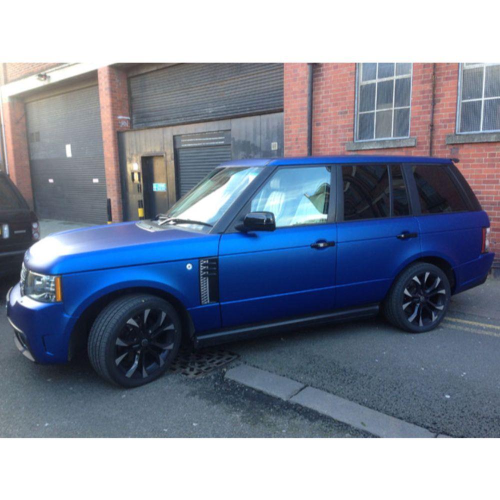 Avery Dennison SW900 Supreme Matte Blue Metallic Vinyl Car Wrap Film | 615-M