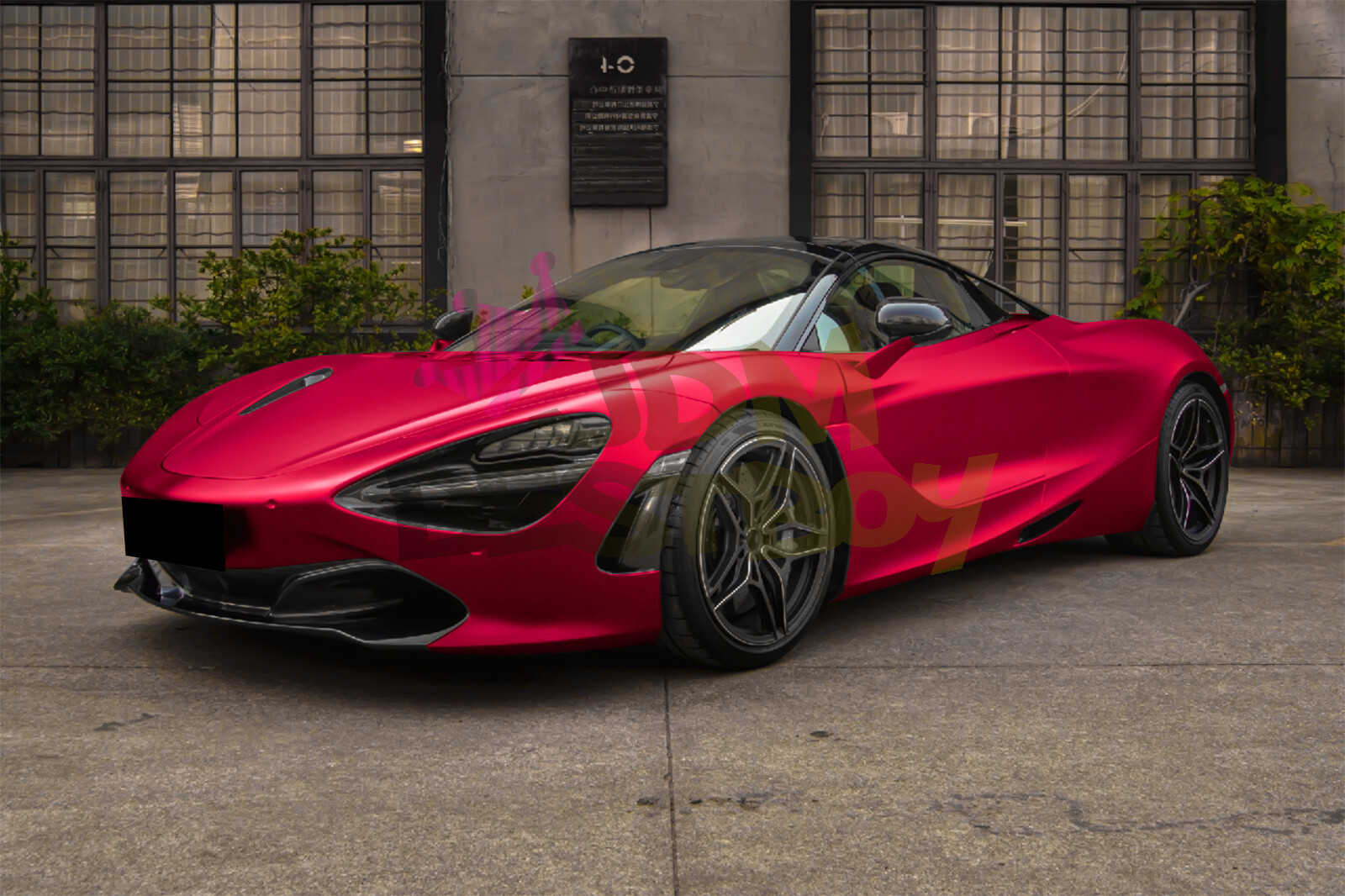 【Satin Chrome】 Pink Matte Metallic Car Vinyl Wrap Sticker Air Release Sheet Film