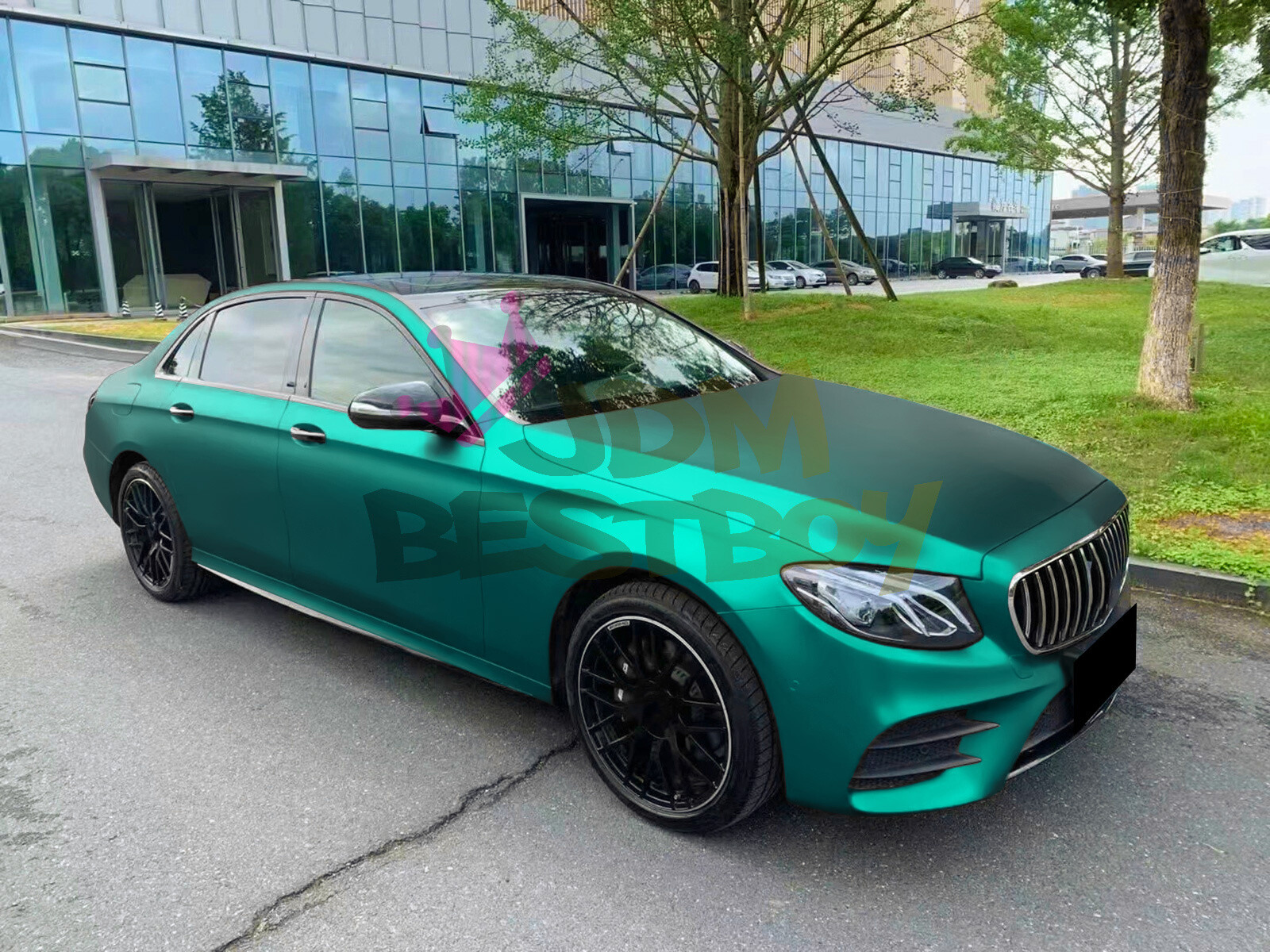 ESSMO PET Romance Chrome Teal Auto Car Vehicle Vinyl Wrap Decal Sticker Paint