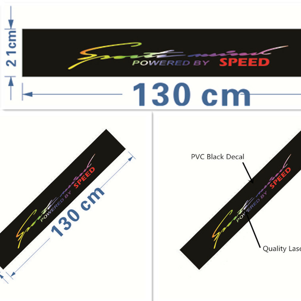 Car SUV Rear Front Windshield Sticker Decal Vinyl Window Exterior Accessories