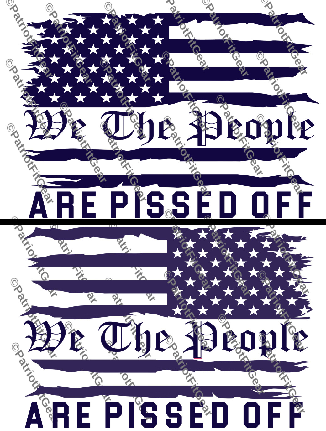 We The People Are Pissed Off,Flag,Faith Family Freedom,,Custom Vinyl Decal